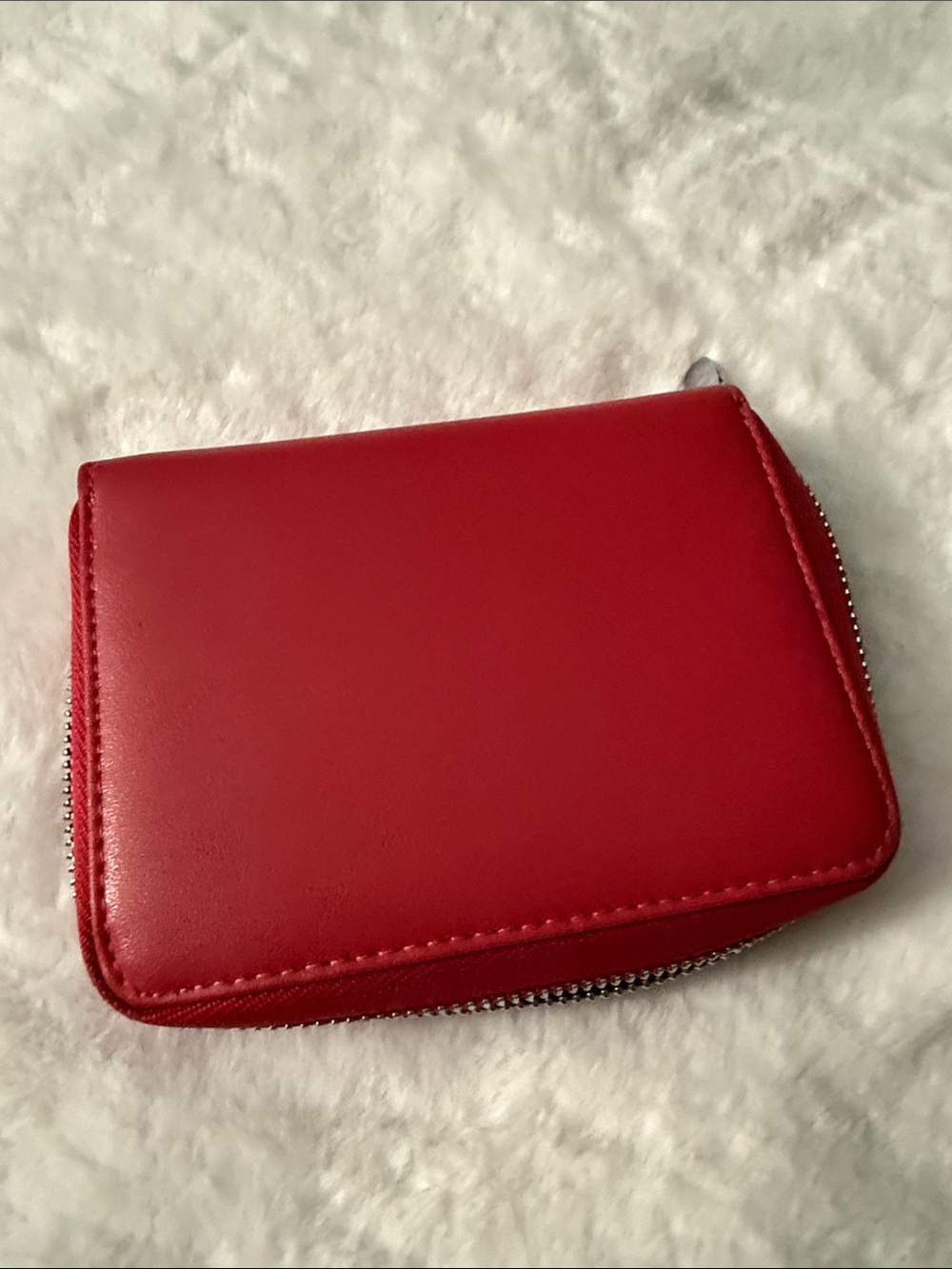 Red Zip Wallet 24 slot